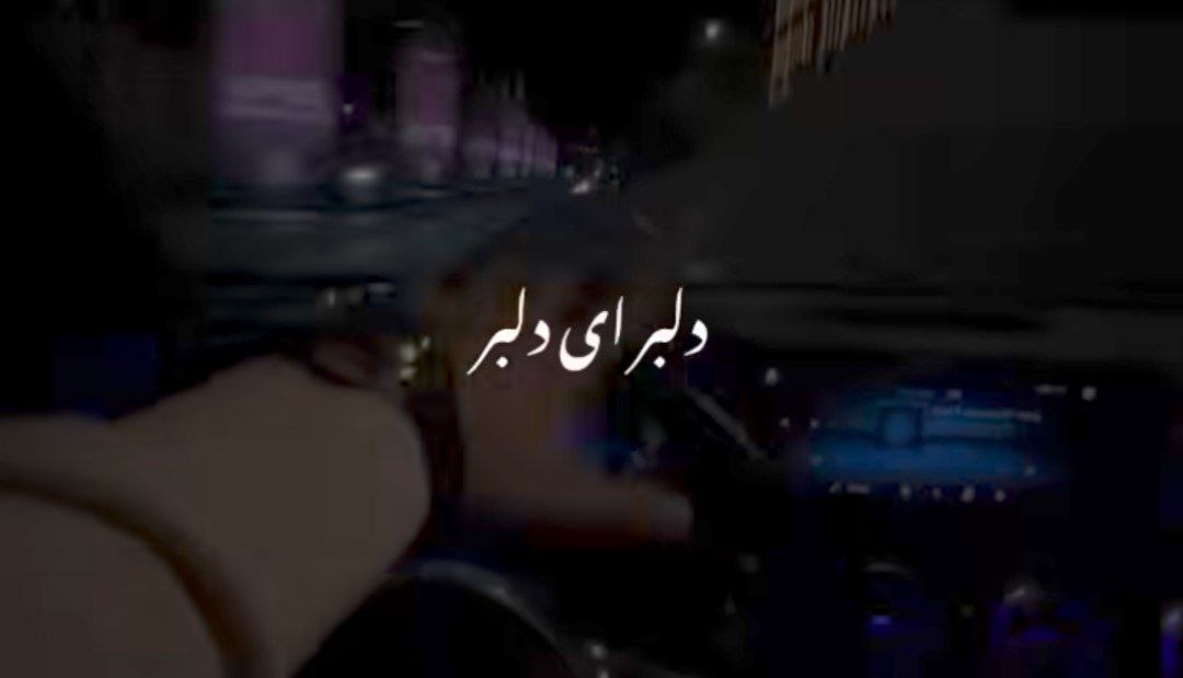  دلبر ای دلبر چشمم بلا دلبر از همه عالم سره موهاش حنا دلبر